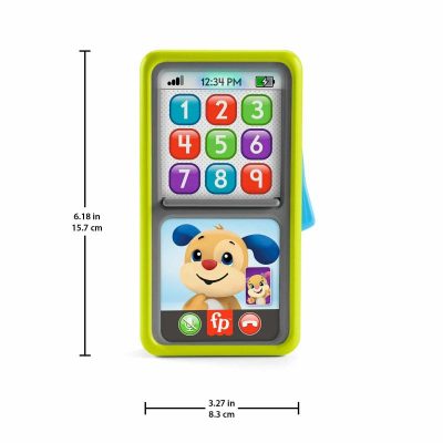 Baby & Toddler Toys |  Fisher-Price Laugh & Learn 2-In-1 Slide To Learn Smartphone Baby & Toddler Toys Baby & Toddler Toys