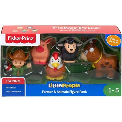 Baby & Toddler Toys |  Fisher-Price Little People – Farmer And Animals Figure Pack Baby & Toddler Toys Baby & Toddler Toys