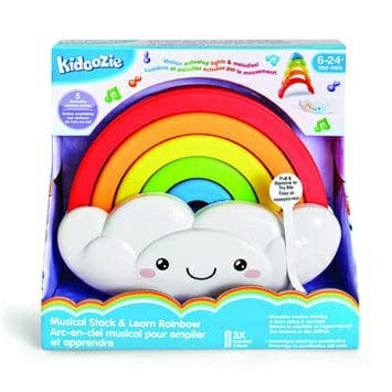 Baby & Toddler Toys |  Kidoozie Musical Stack And Learn Rainbow Baby & Toddler Toys Baby & Toddler Toys