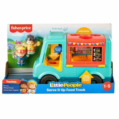 Baby & Toddler Toys |  Little People Food Truck Toy With Lights And Sounds Baby & Toddler Toys Baby & Toddler Toys