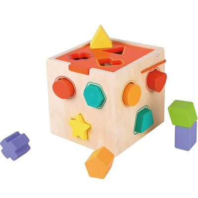 Baby & Toddler Toys |  Wooden Classic Sorting Cube Baby & Toddler Toys Baby & Toddler Toys