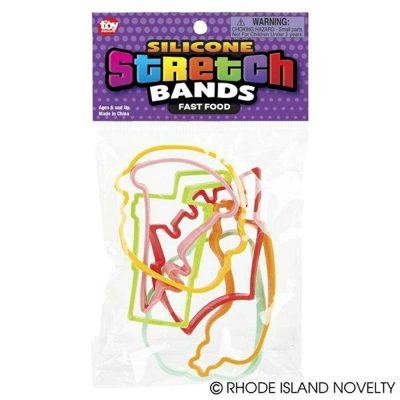 Novelty Toys & Party Favors |  Fast Food Silicone Stretch Bands Novelty Toys & Party Favors Novelty Toys & Party Favors