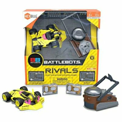 Rc & Electronics |  Hexbug Battlebots Rivals V6 – Aftershock Vs Rusty Rc & Electronics Rc & Electronics