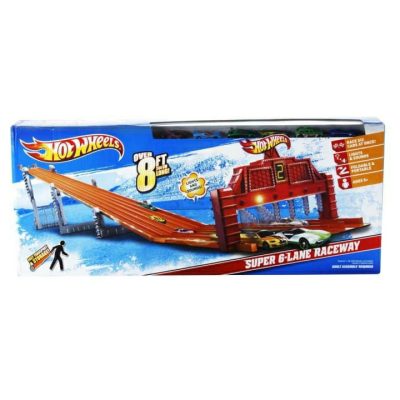 Trains & Vehicles |  Hot Wheels Track Set Super 6-Lane Raceway Trains & Vehicles Trains & Vehicles